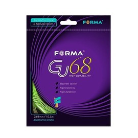 FORMA S.F. GU68 Badminton String 0.68mm 10.3m Strong Durability Good Elasticity (Green)