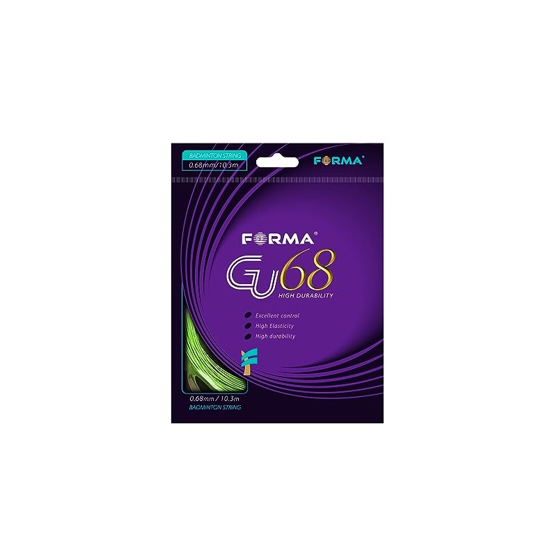 FORMA S.F. GU68 Badminton String 0.68mm 10.3m Strong Durability Good