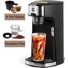 Single Serve Coffee Maker, Kcup Coffee Machine,Fast Brew, 8-12 Oz