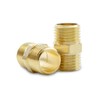 Bwintech 2 pieces 1/2 inch male thread to 1/2 inch