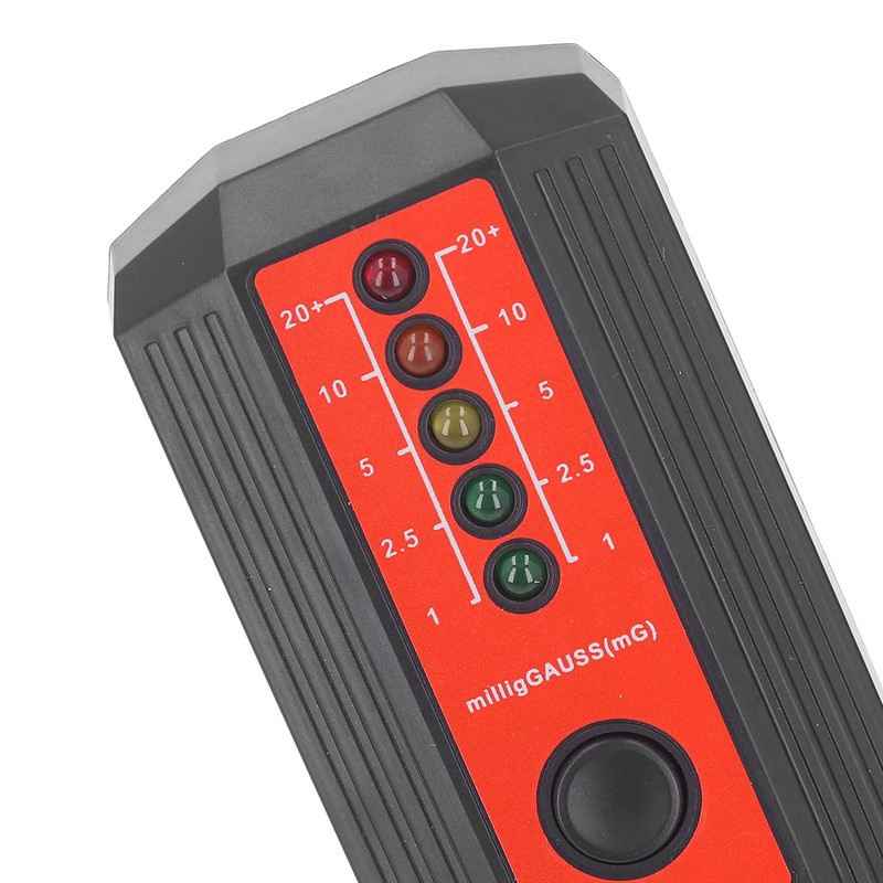 EMF Meter Magnetic Field Detector Electromagnetic Radiation Tester with 5