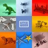 Little & Wood: Woodlet: Medium - Moose - Brown, 3D