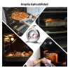 Termómetro de Horno de Acero Inoxidable para Monitorear Temperatura