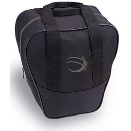 BSI Nova Bowling Bag. Holds One Bowling Ball and Small Pair of Kids Shoes. Black