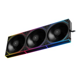 Thermalright TL-M12Q X3 120mm PC Case Cooling Fans, Daisy-Chain | 2000RPM | High Airflow | ARGB | Dual Infinity Mirrors Lighting for Gaming Build(3-Pack)