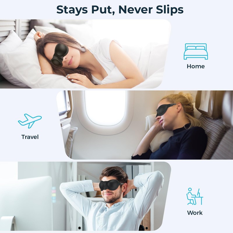 Zugzwang Moisture Chamber Glasses for Dry Eyes, Silicone Moisture Goggles