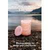 Himalayan Salt Urn for Ashes – Extra Small, Classic Cylinder
