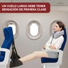Hamaca de Pie de Avión (Paquete de 2),Reposapiés Portátil de