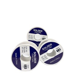 EQUIUREPER 1.2mm Solder Wire 63/37 Tin/Lead Sn63Pb37 with Flux Rosin core for Electric Welding (100g /0.22 lb)