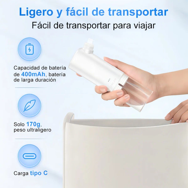 Microburbujas Succionador de Puntos Negros con Tanque Separable, con 3