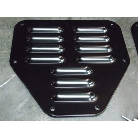 Taboo Customs LLC Hood Louvers/Vents for Jeep Wrangler (TJ & YJ)