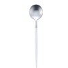 Cutipol Single Piece Tea Spoon GOA White x Silver GO.11