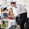 YIBOOOM Cafe Apron, Sommelier Apron, Apron, Bib, Restaurant, Unisex, Kitchen,