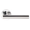 Excel Passage Door Handles on Round Rose, One Size