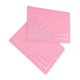 jojofuny Set of 2 Double-Sided Cutting Mats Fabric Cutting Mat for Sewing Quilting Rotating Feature