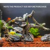 TAOMYPETS Fish Tank Decorations Aquarium Décor Resin Artificial Tree Trunk