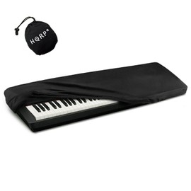 HQRP 61 to 76 Keys Keyboard Elastic Dust Cover with Bag for Electronic Keyboards Digital Pianos Synthesizers