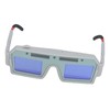 Solar Welding Glasses Auto Darkening UV Proof Adjustable Lampshade Safety