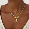 Aonklot Fish Necklace for Women Fish Charm Necklace Beaded Necklaces