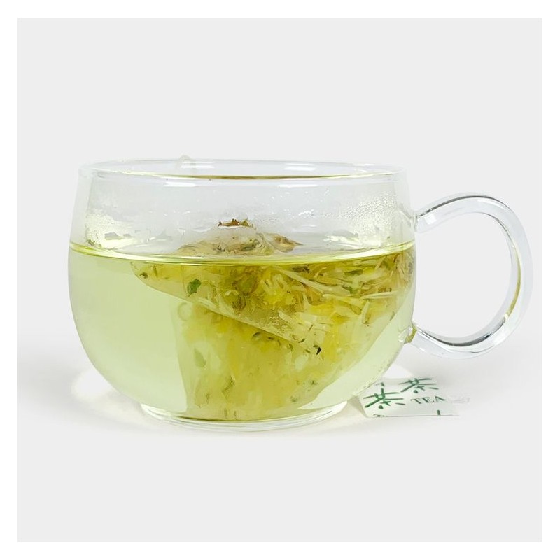 Chrysanthemum Tea 국화꽃차 국화차 삼각티백차 25개 식용꽃 허브차 허브티 Chrysanthemum