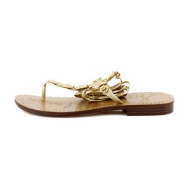 Sam Edelman Deirdre Flat Sandal Goldmine 7 Medium