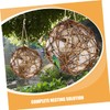BESPORTBLE Garden Hummingbird Feeder Bird Toys Nesting Box DIY Nesting