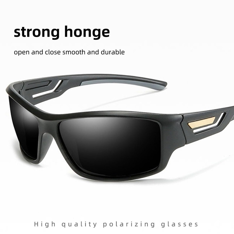 Polarised Sports Sunglasses for Men and Women, TR90 Frame Driving,