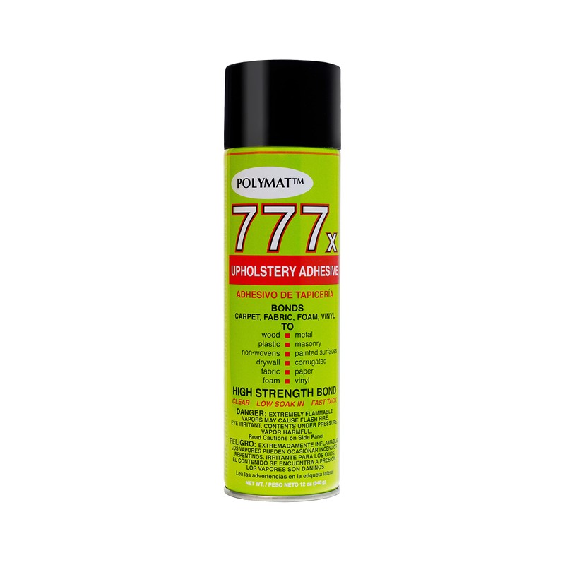 2 Polymat 777 CANS Fabric Liner Box Carpet Upholstery Spray