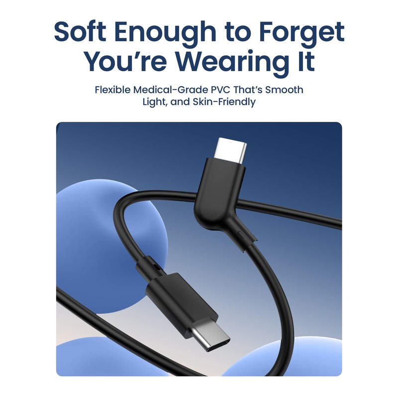 AR Smart Glasses USB-C Cable, 20Gbps USB 3.2 Gen2 Data