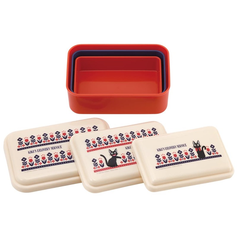 Skater SLUS3AG-A Antibacterial Seal Containers, Set of 3, Storage Containers,