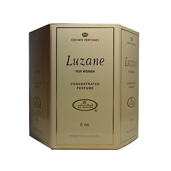 Luzane - 6ml (.2oz) Roll-on Perfume Oil by Al-Rehab (Crown Perfumes) (Box of 6)