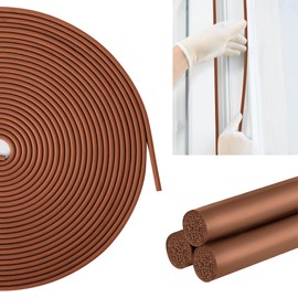 U0U 1/8 Inch Backer Rod,Brown Backer Rod Caulk Saver for Gaps and Joint Concrete Filling, 16.4Ft Brown Concrete Expansion Joint Filler (1/8 inch *16.4 feet)