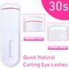 Heated Eyelash Curlers - Forats USB Rechargeable Electric Eyelash Curler,Eye