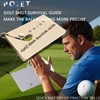 POIET Golf Reference Cards Ultimate Pocket Survival Guide and Golf