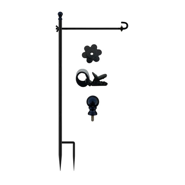 LCCBRO Garden Flag Holder Stand for Outside 12 x 18