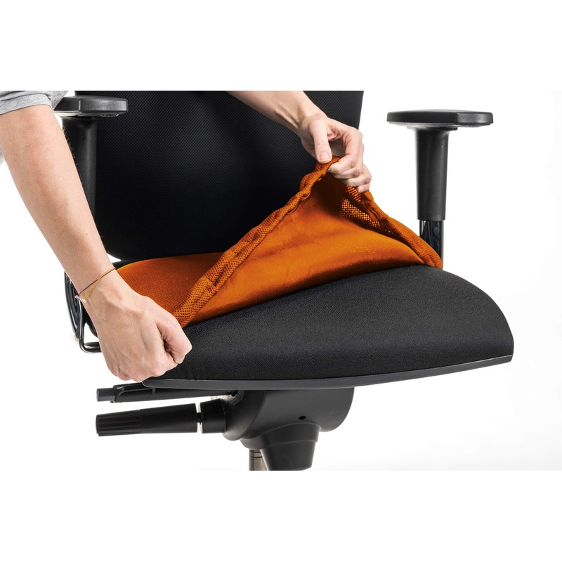 CLEANCHAIR Office Chair Cover for the Seat Area (Size Standard)