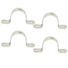 MACHSWON Pack of 4 Pipe Band Clamp 160 mm 304