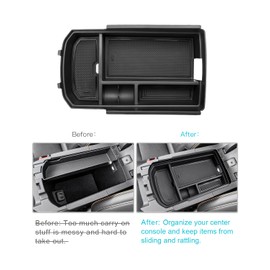 CDEFG for 2018-2024 GMC Terrain Center Console Organizer for 2018-2024 GMC Terrain Accessories Middle Console Organizer 2024 GMC Terrain Armrest Storage Box