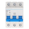 Miniature Circuit Breaker 3 Pole 10A Amp Isolator DIN Rail