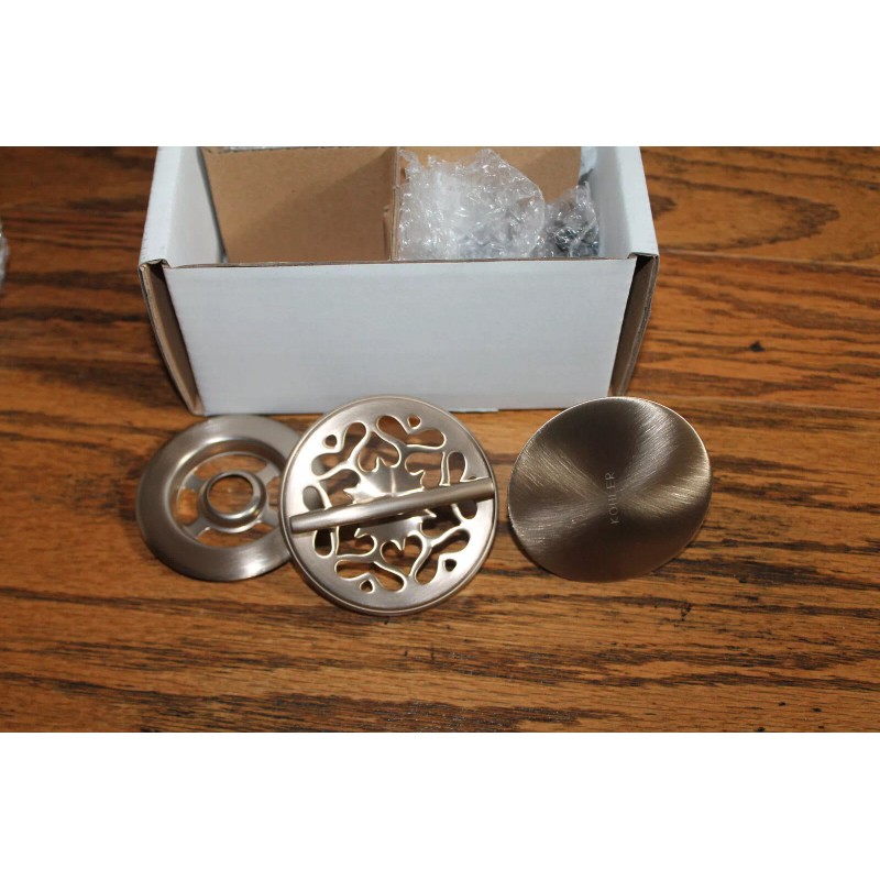 KOHLER PureFlo Victorian Rotary Turn Bath Drain Trim T37394-BV