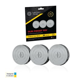 METAL-TIME OLRI Beads, Adult Beads Rings for Anxiety Relief, Great Gift for Adults Teens Kids (3PCS)