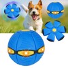 vsshe Hundespielzeug Ball, Leuchten Fliegend Untertasse Ball Spielzeug für Hunde