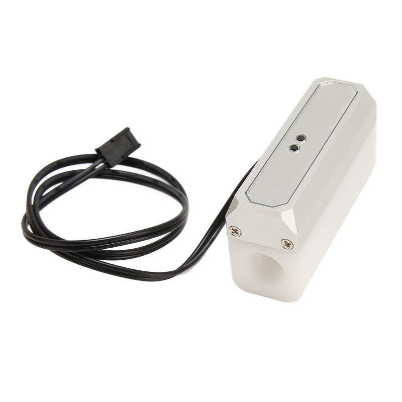 G1/4in Water Temperature Sensor Flow Meter with Accurate Display LSJ
