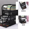 Operitacx Desk Organizer Drawer Storage Holder Mesh File Organizer for