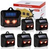 Phosooy 6 Pack Solar Animal Repellent, Predator Eyes Animal Deterrent