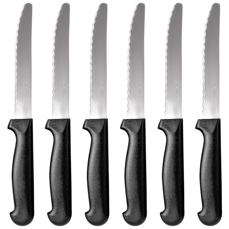 Abert Set 12 Coltelli Tavola Rost