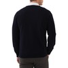 Kallspin Men's V Neck Sweater Pullover Pure Cotton Regular Fit