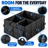 Large Collapsible Car Trunk Organizer for Storage – 600D Oxford