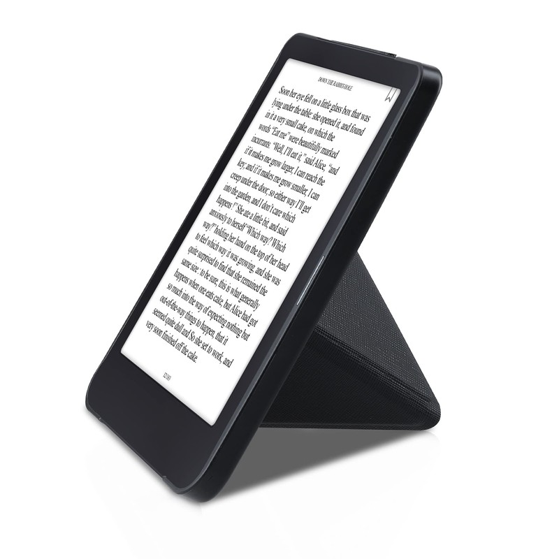 kwmobile Case Compatible with Tolino Shine 3 Case - Faux