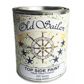 Daly's Old Sailor Alkyd Gloss Enamel Marine and Industrial Paint, Evergreen, 1 Quart